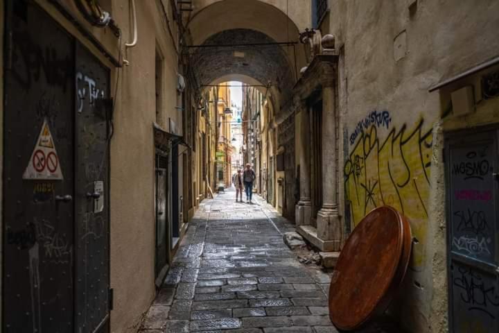 Trilocale Cecilia'S Studio Genua Exterior foto